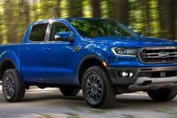 2022 Ford Ranger XL Front Right in Blue